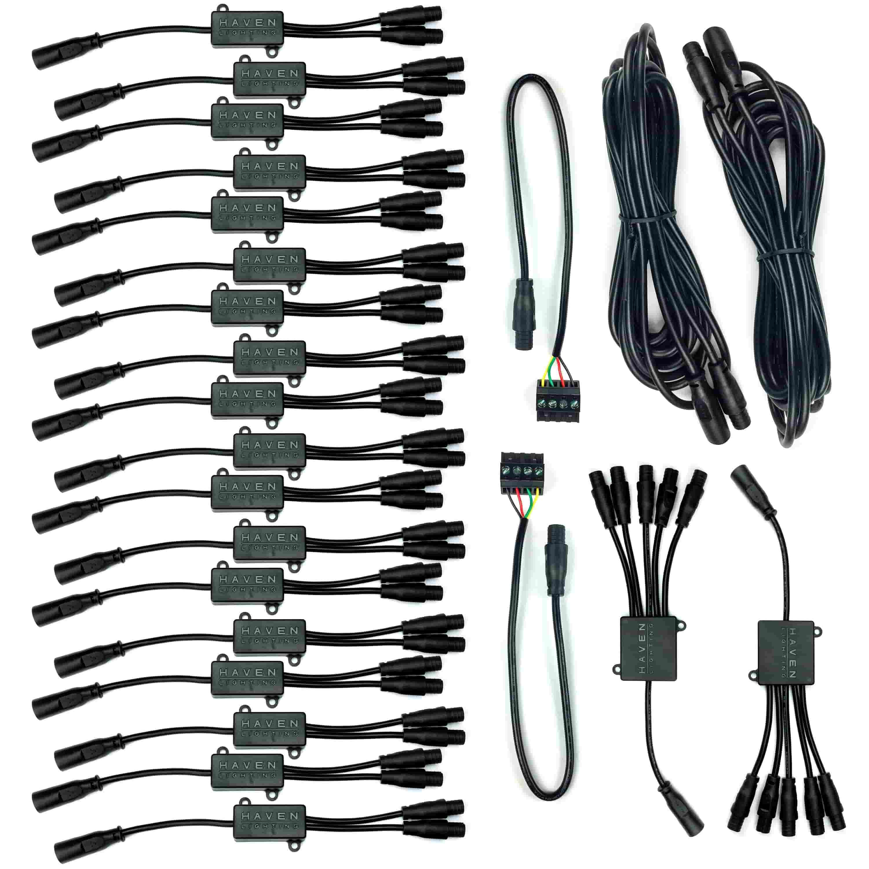 Deck Light Accessory Kit Accessories Haven Lighting 20 Pack