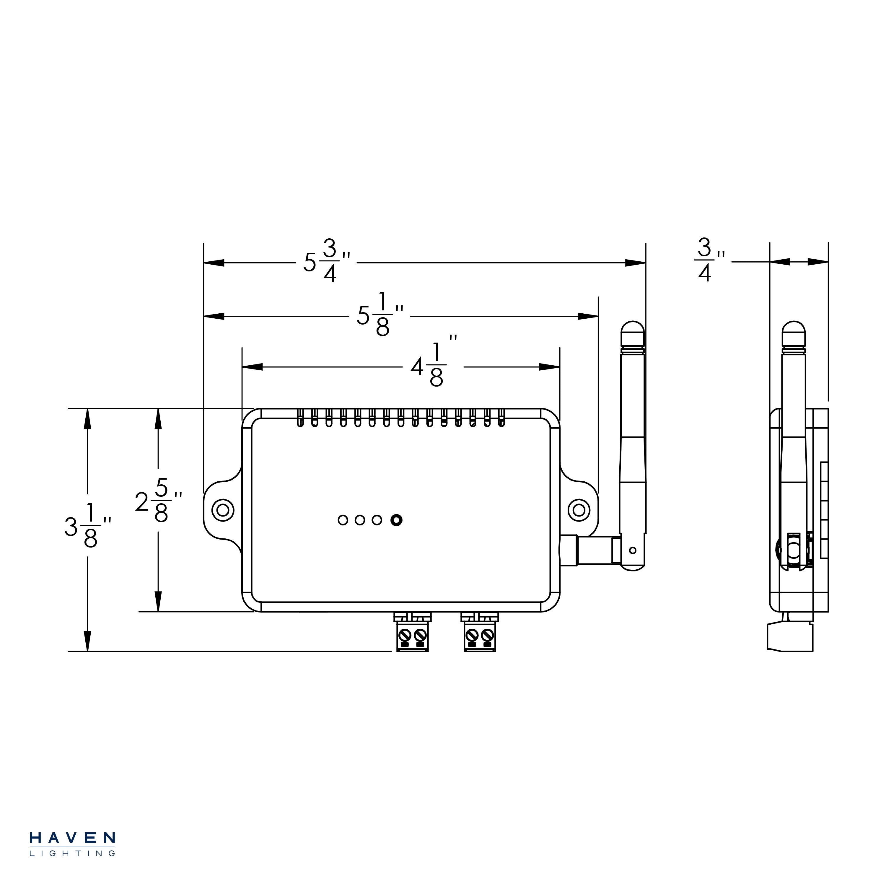 Classic White Mini WiFi LED Controller (96W) LED Controllers Haven Lighting