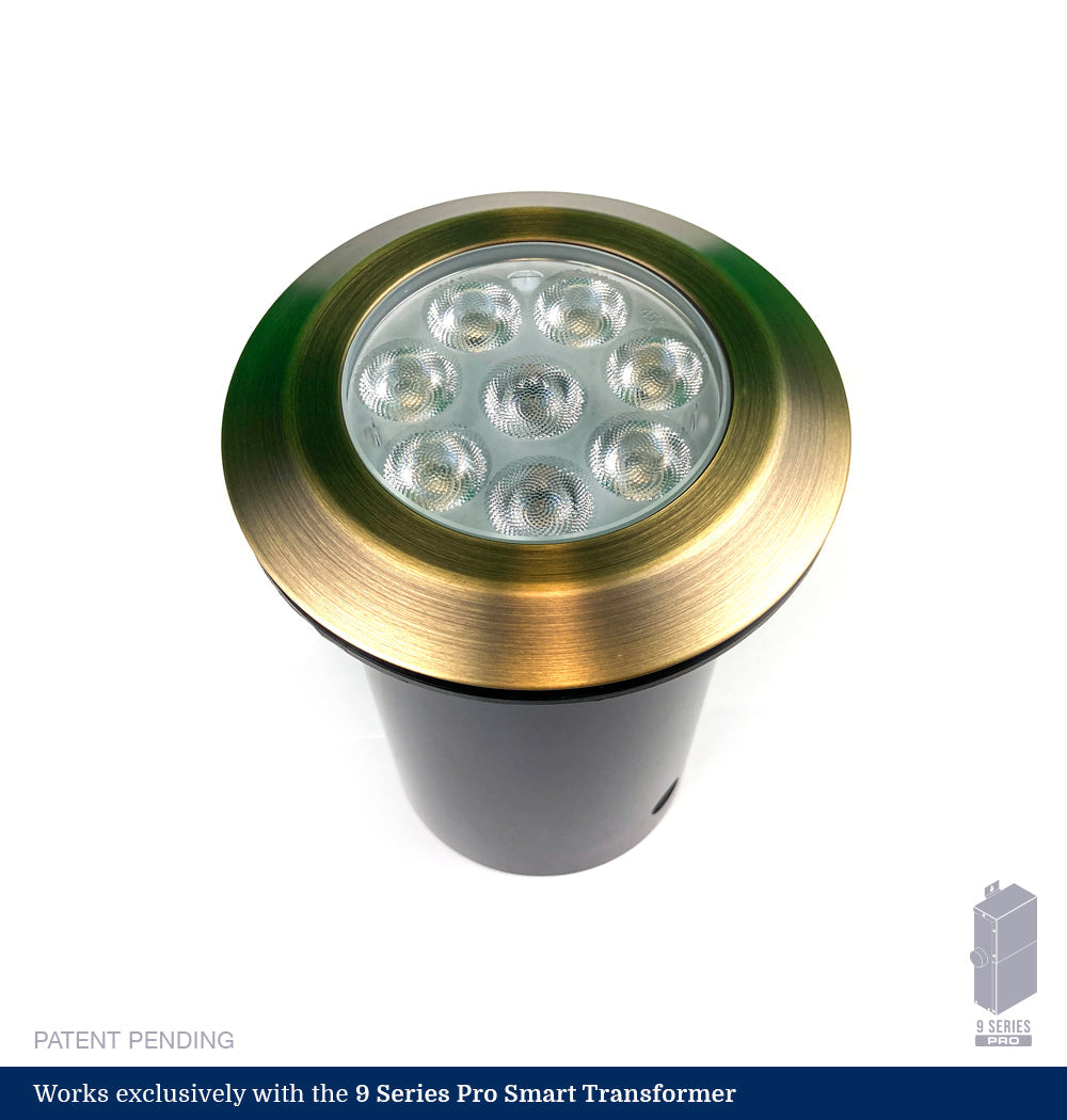 9 Series Pro Full Color 6W Core Drill / Well Lights