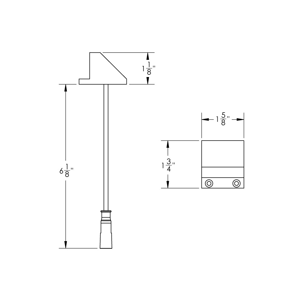 Full Color LED Deck Post Light