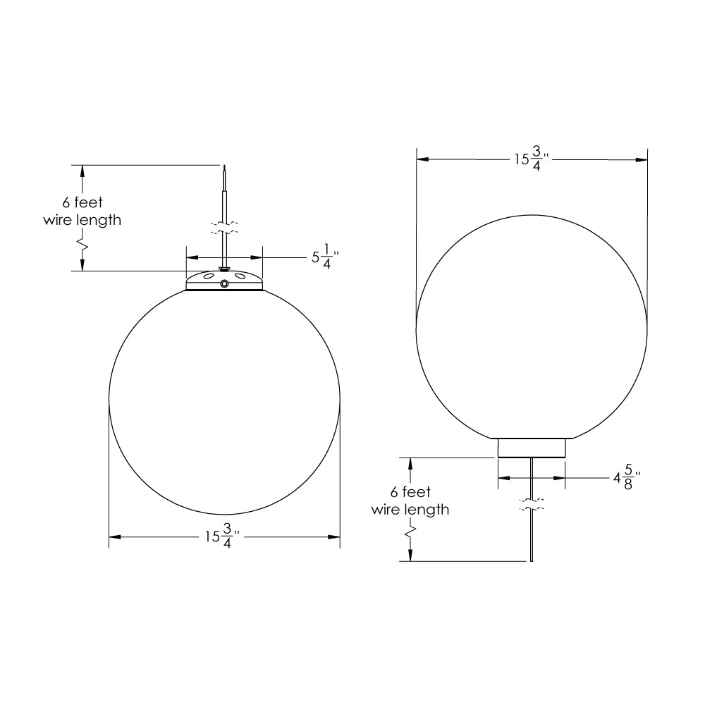 9 Series Full Color Large 10W Globe Light