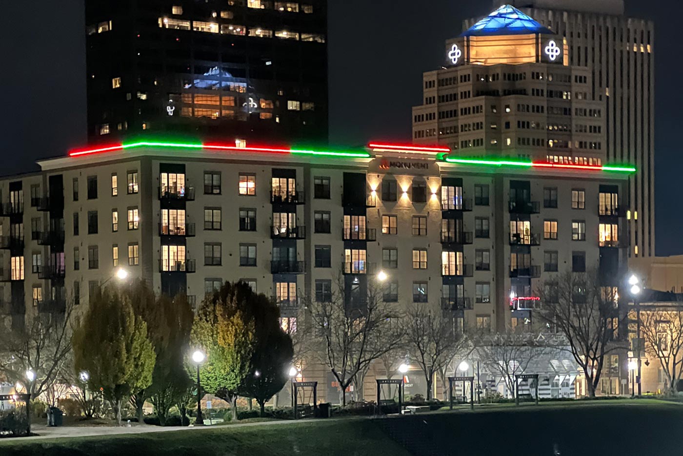 Hotel Roofline Lighting