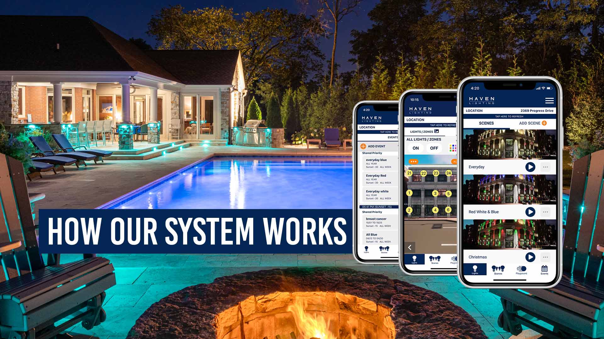 App controlled Lights