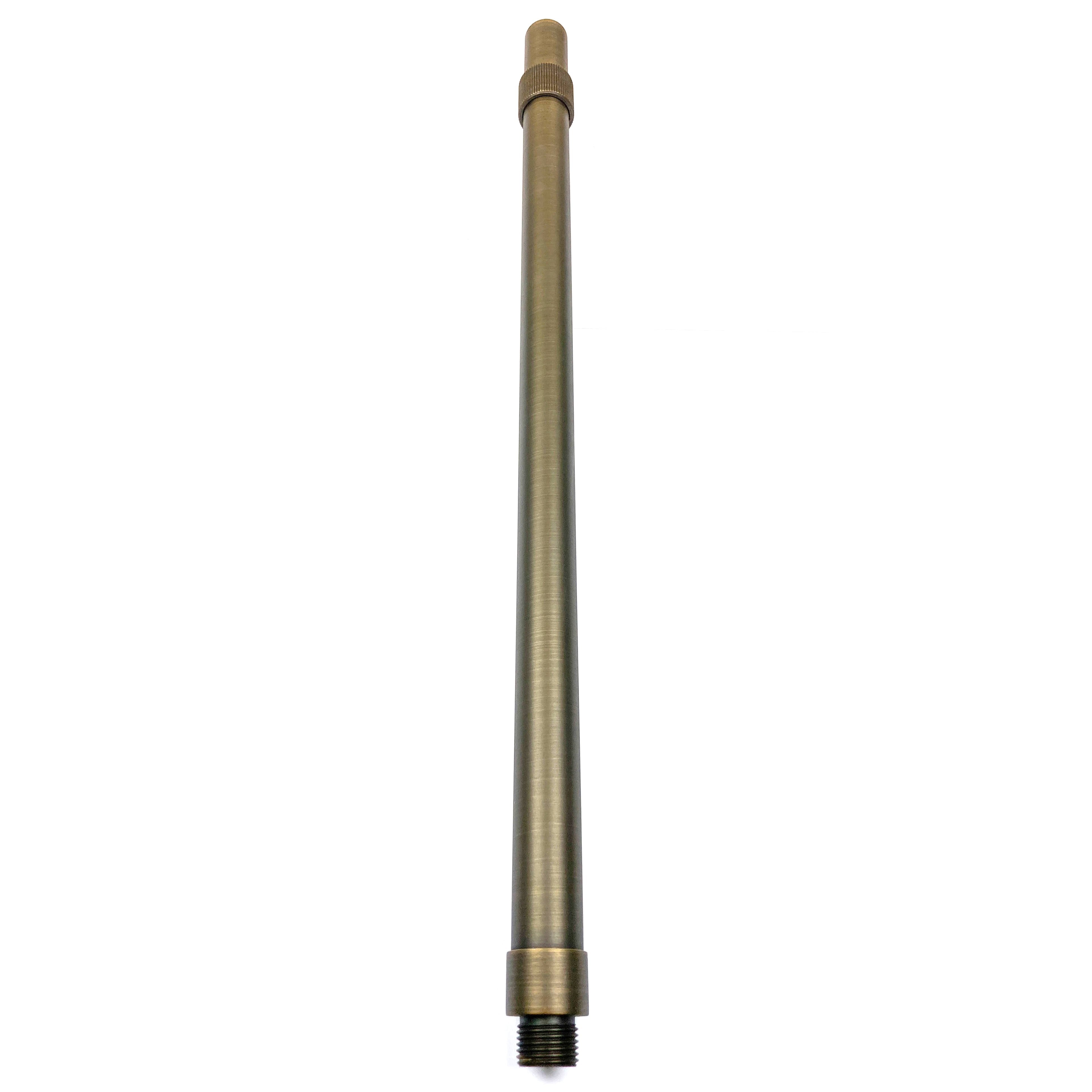 Expandable Brass Landscape Extension Pole Accessories Haven Lighting 18" - 36"