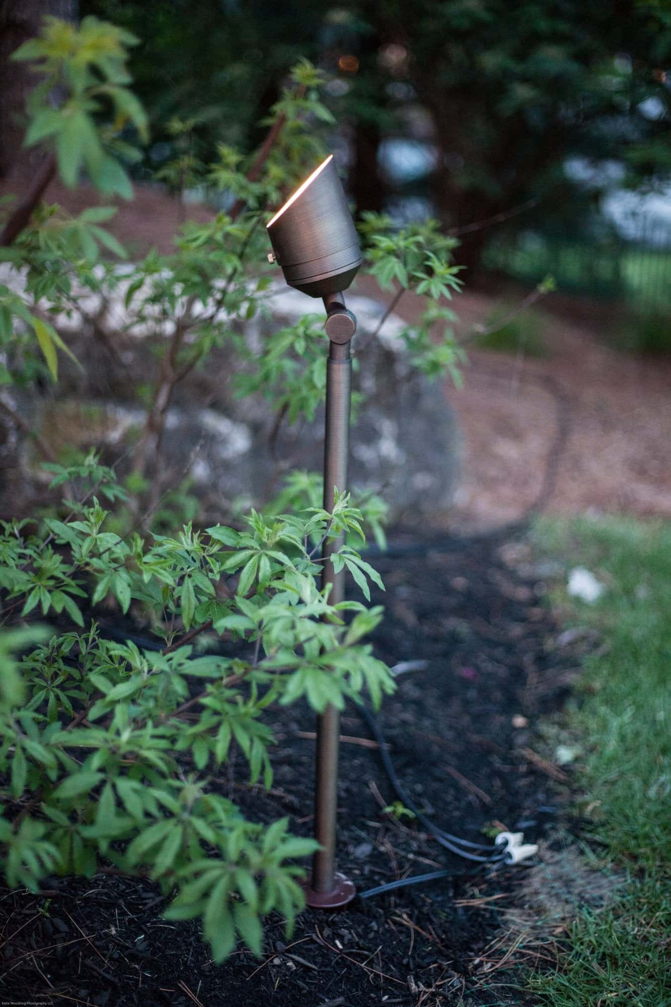 2 Foot Brass Landscape Extension Pole Accessories Haven Lighting