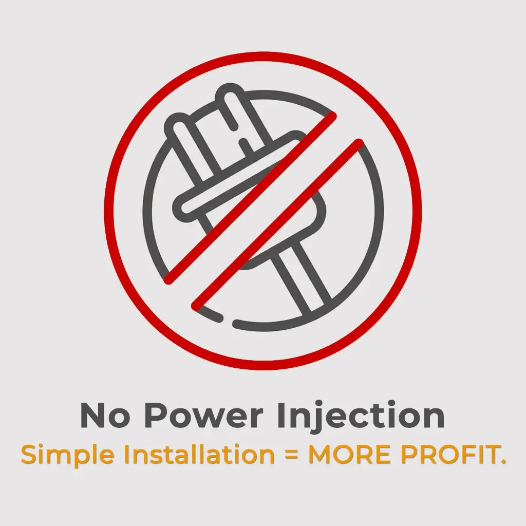 No Power Injection Symbol