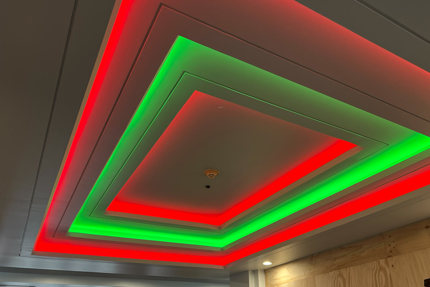 Tray Ceiling Lighting
