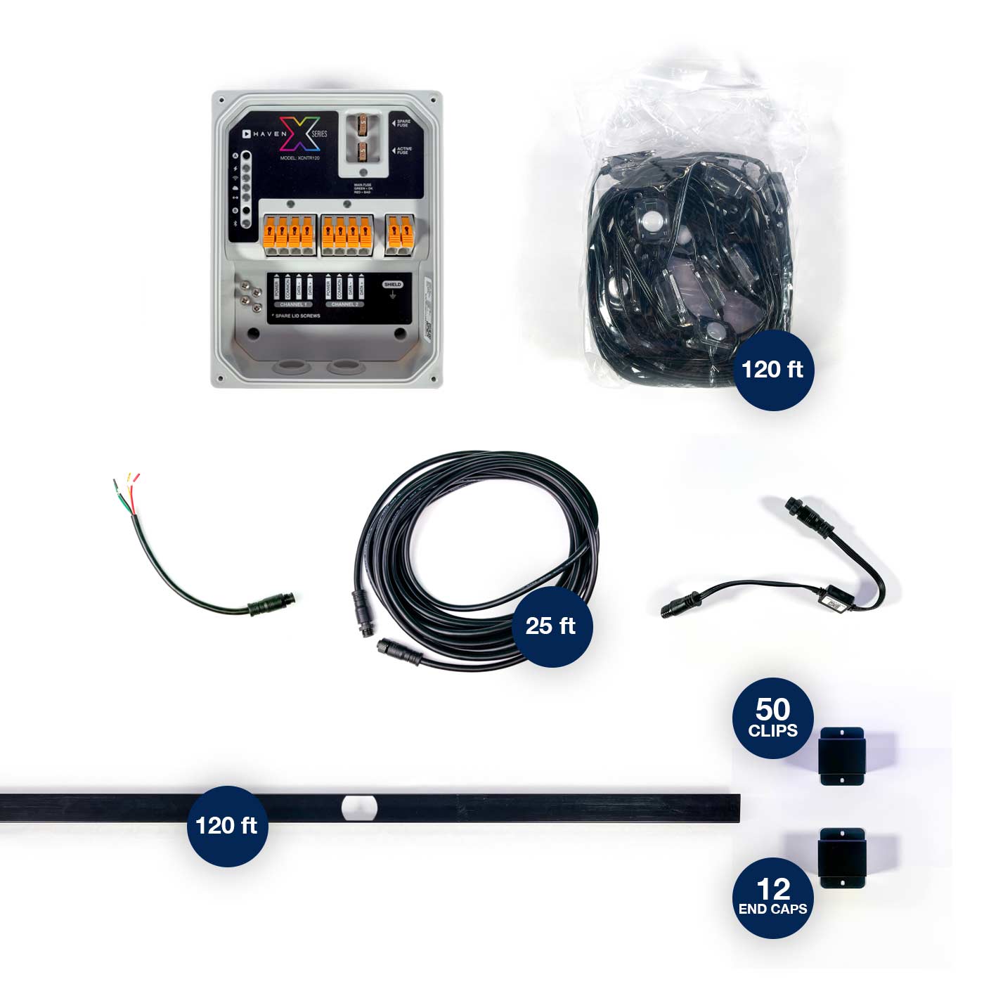 Permanent Roofline Lighting Kit