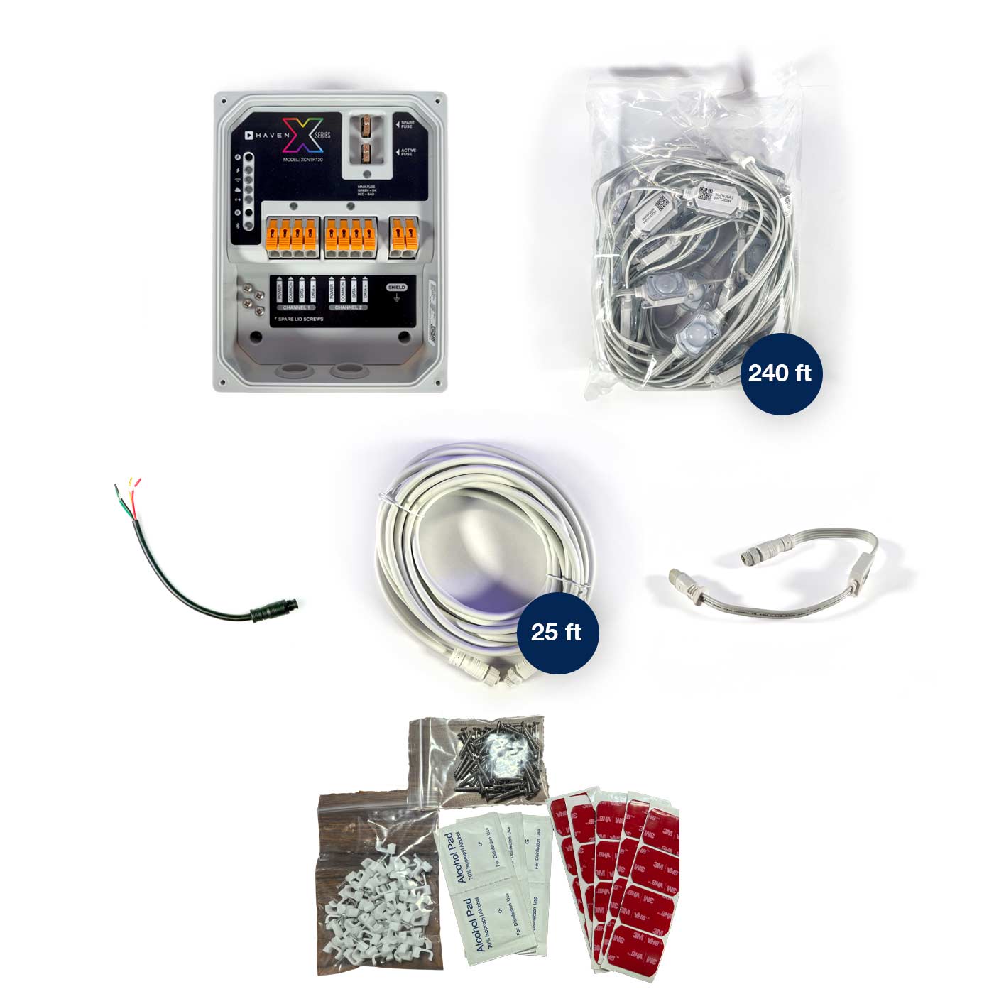 X Series Genesis 240 ft Roofline Lighting Kit