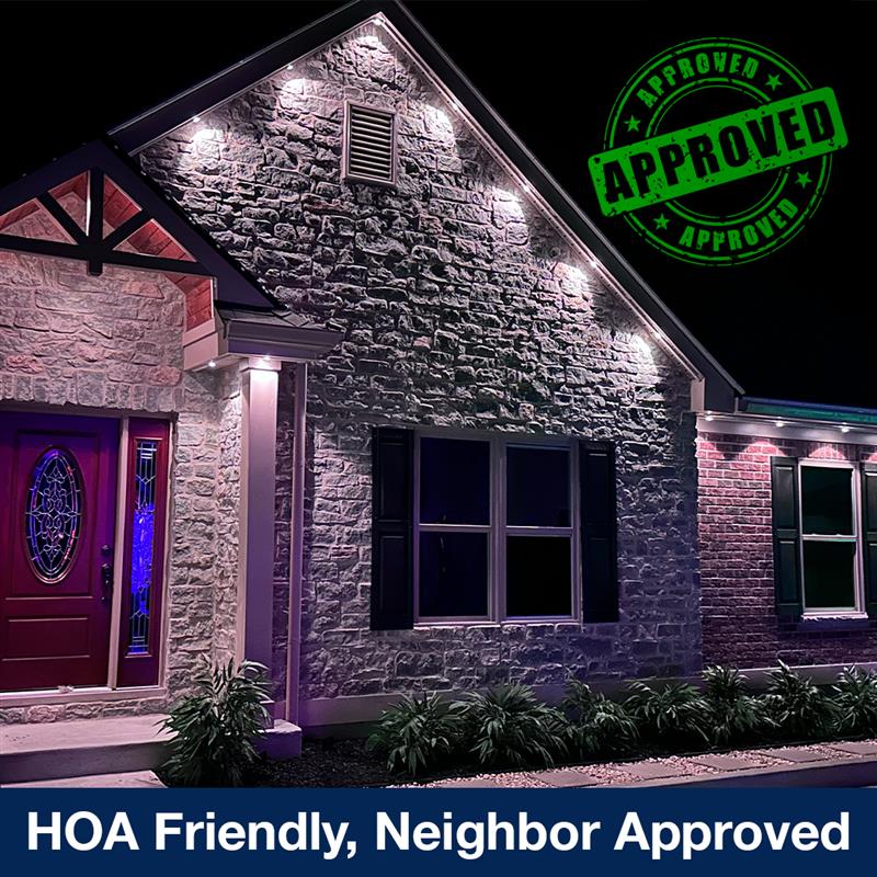 Permanent Roofline Lighting Kit