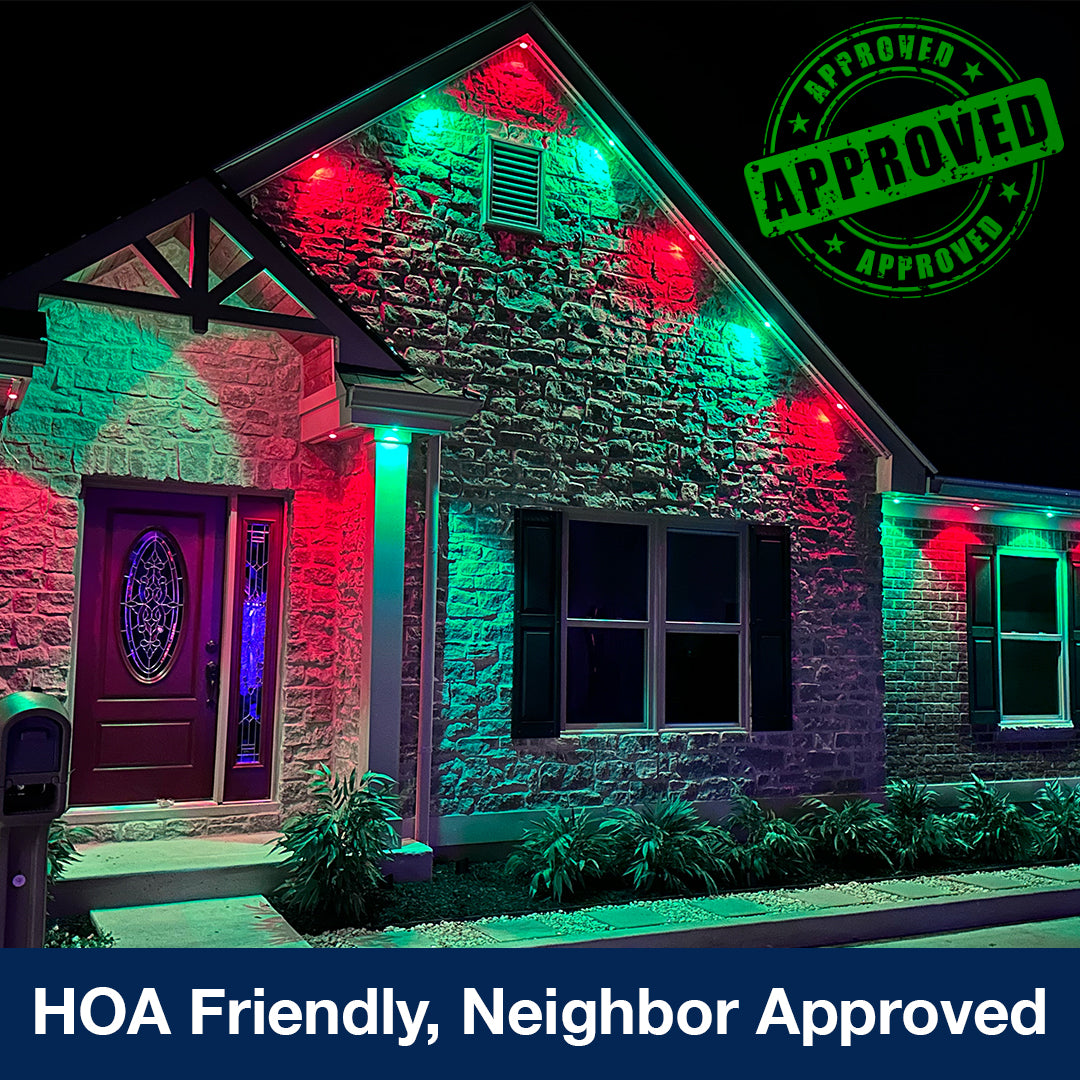 Permanent Roofline Lighting Kit