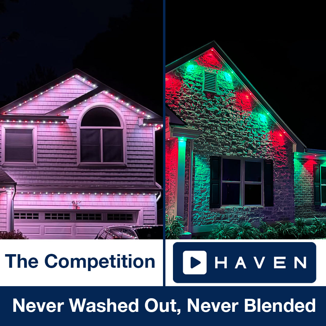 Permanent Roofline Lighting Kit 180ft