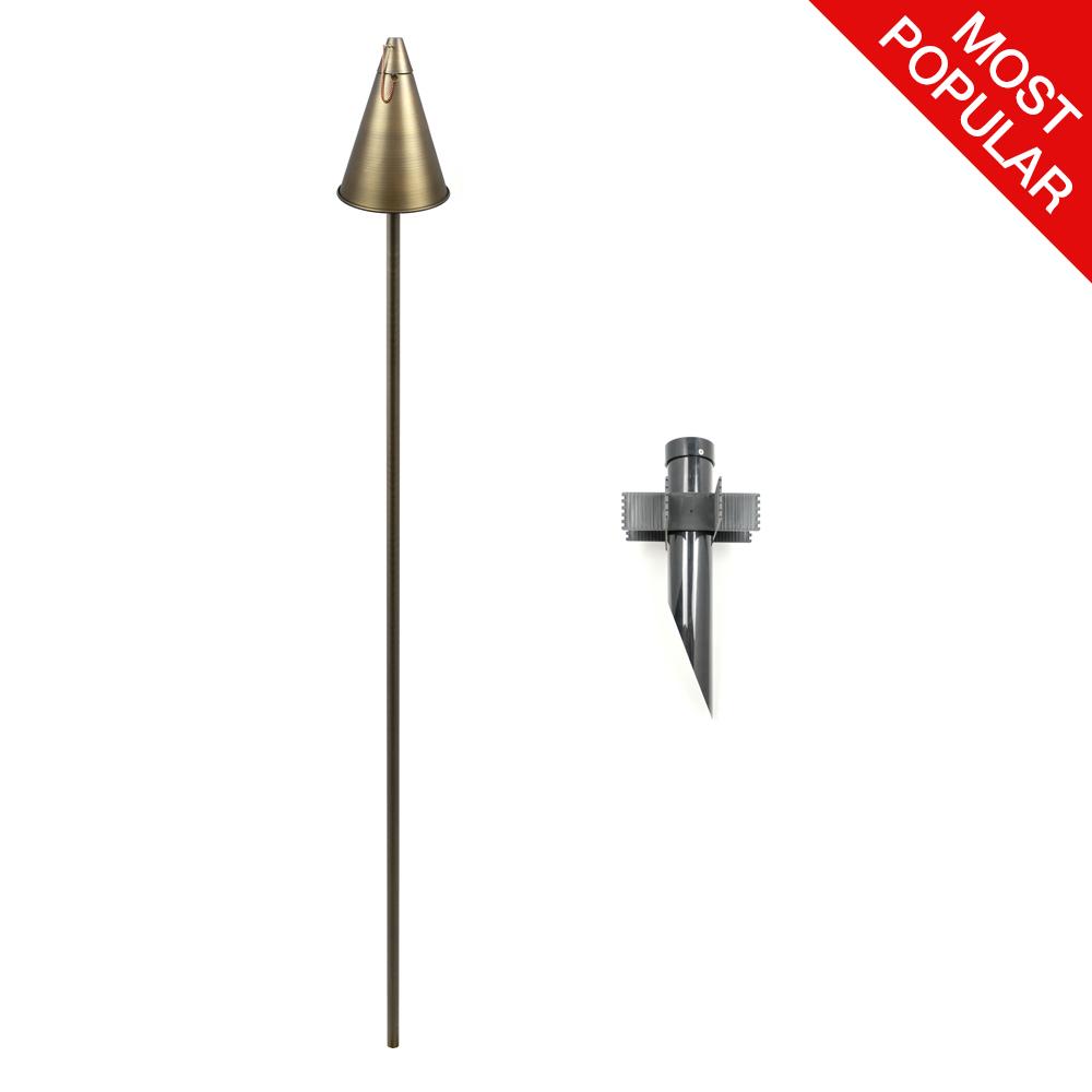 Full Color WiFi LED Tiki Torch Light Tiki Light Haven Lighting Extra Large Stake