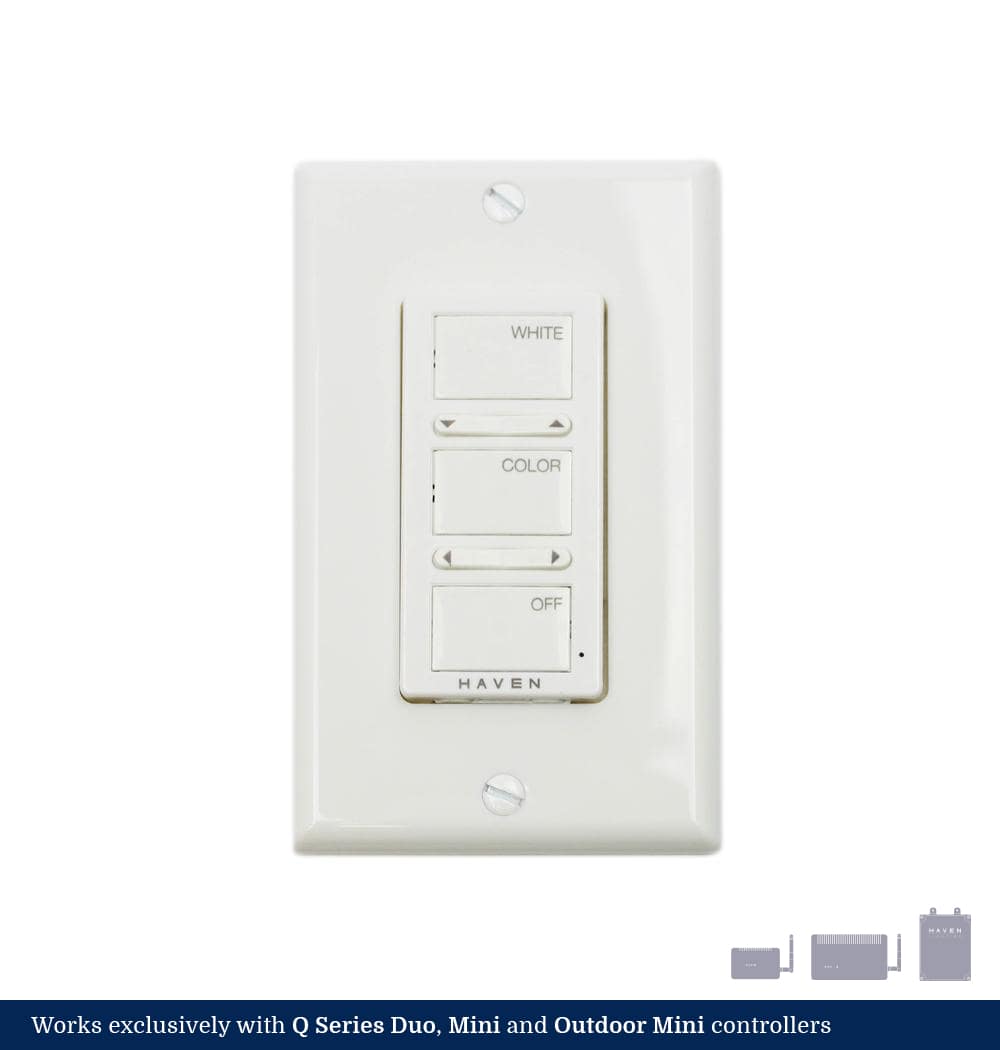 Whitewave Switch Full Color Wireless Wall Switch