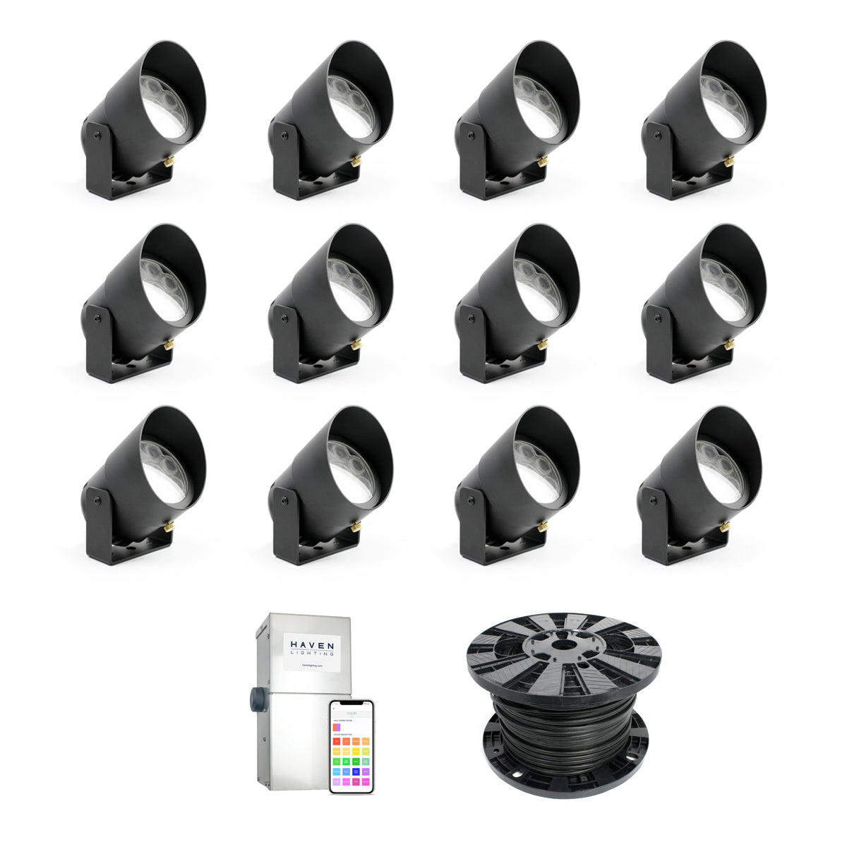 9 Series Pro Full Color 12-Up Light Package