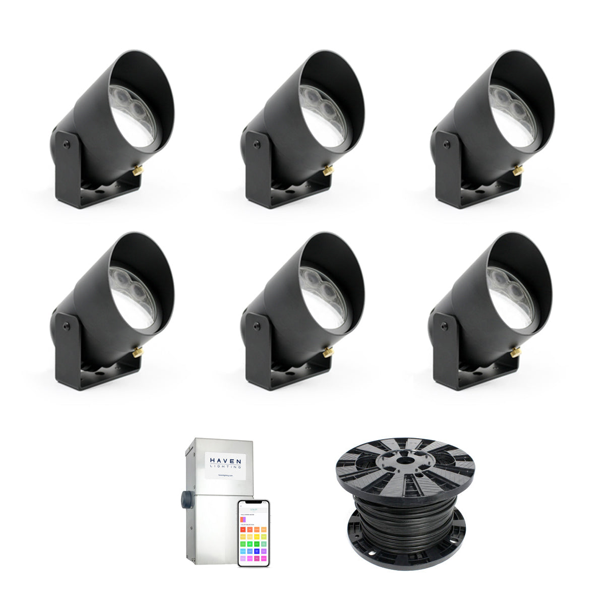 9 Series Pro Full Color 6-Up Light Package