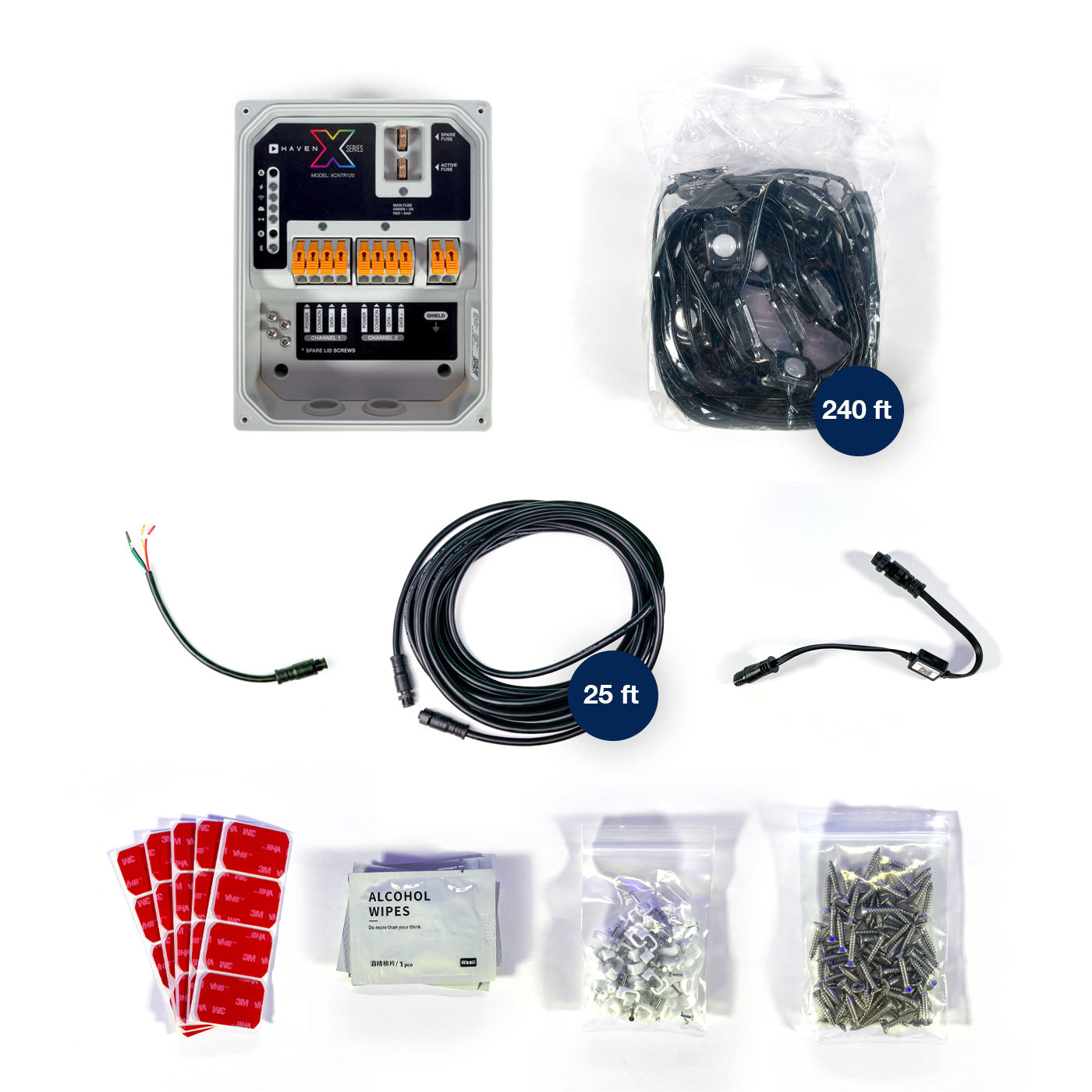 X Series Genesis 240 ft Roofline Lighting Kit