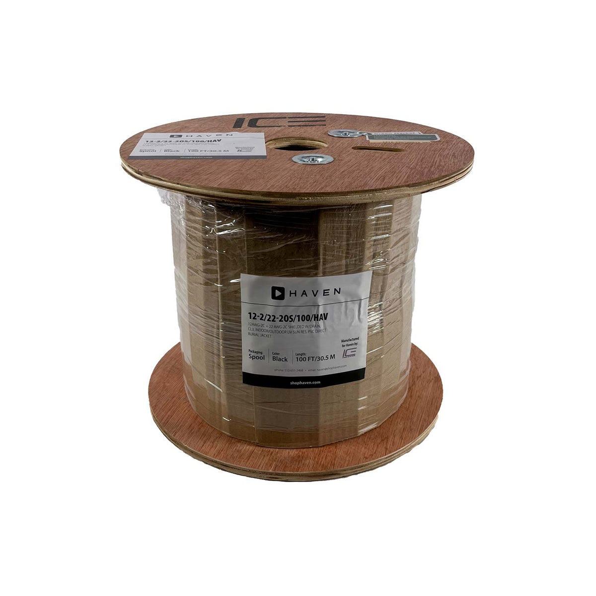 X Series Power and Communication Combination Wire - 100 Ft. Direct Bur