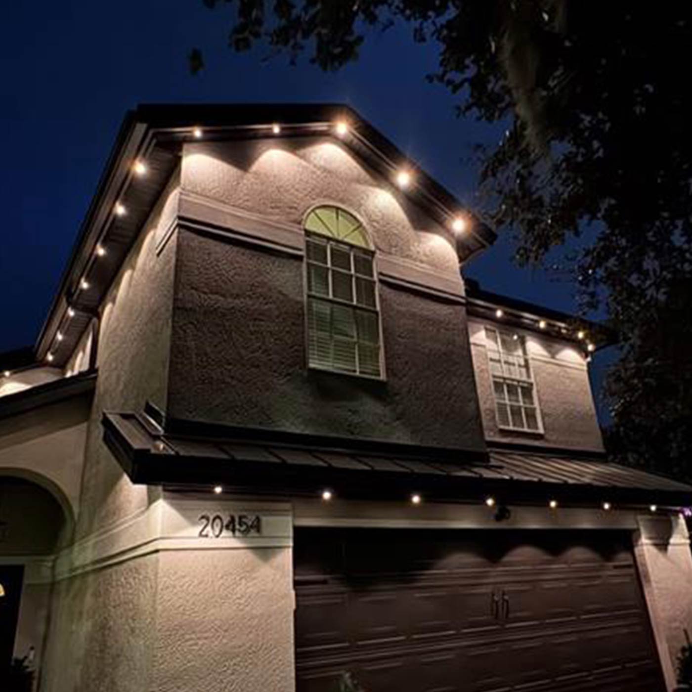A large-sized home with Haven Genesis lighting installation.